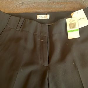 Rich black Calvin Klein size 8 trousers.